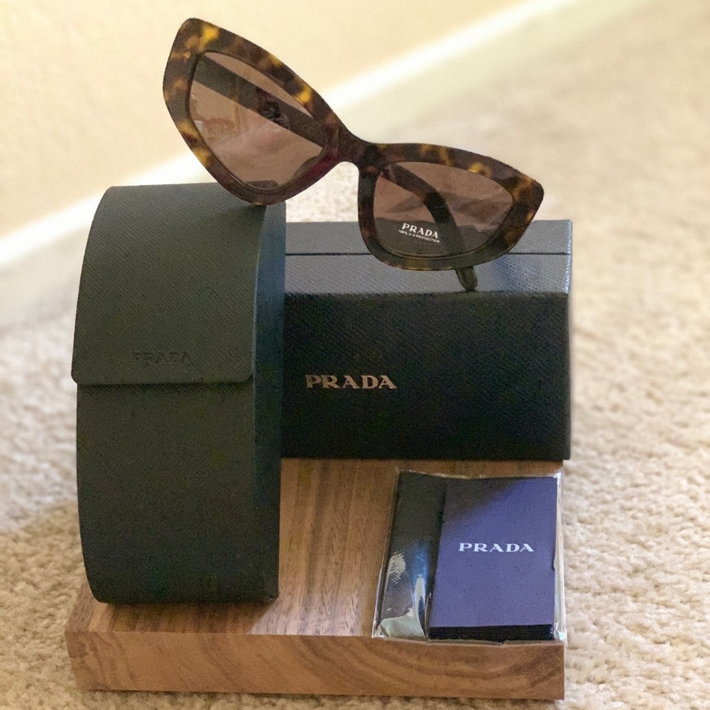 PRADA cat eye 55mm sunglasses